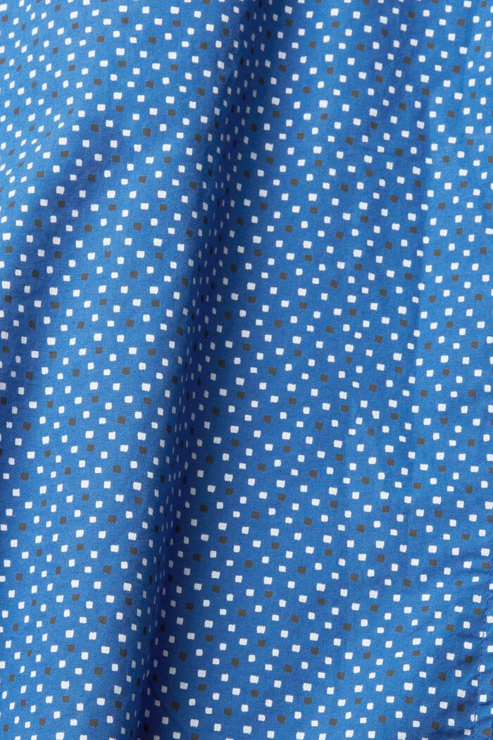 Gemustertes Hemd, BLUE, detail image number 6
