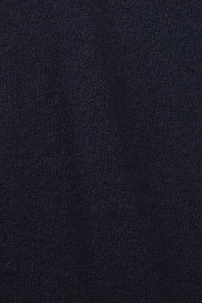 Strickweste aus Wollmix, NAVY, detail image number 5