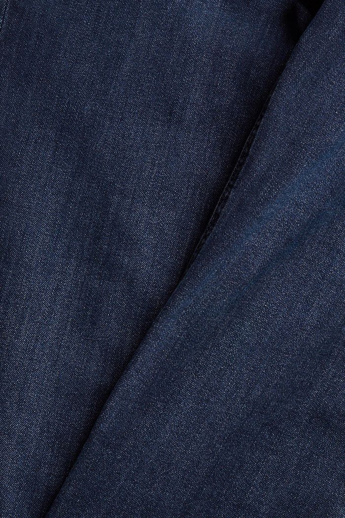 Stretch-Jeans aus Bio-Baumwoll-Mix, BLUE BLACK, detail image number 4
