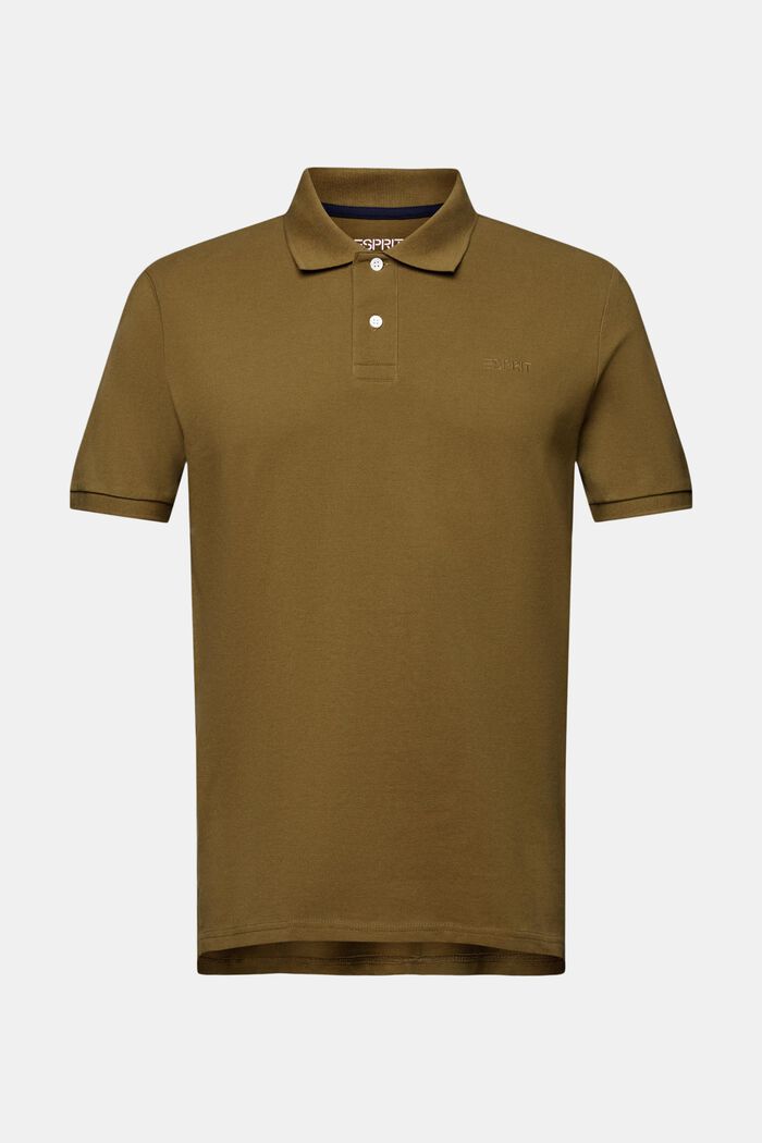 Piqué-Poloshirt, OLIVE, detail image number 6