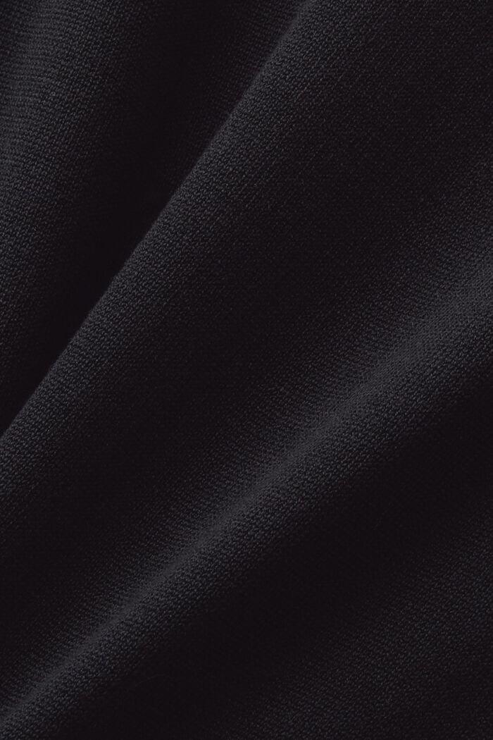 Midi-Strickkleid mit Stehkragen, BLACK, detail image number 5