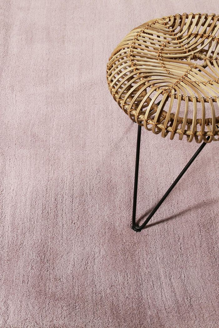 Hochflor-Teppich in vielen Trendfarben, PASTEL PINK, detail image number 3