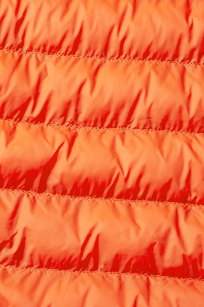 Steppjacke mit hohem Kragen, RED, detail image number 4