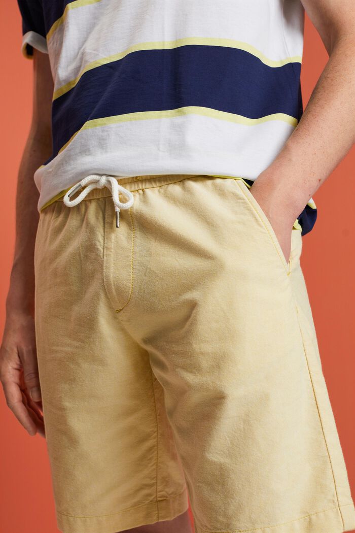 Shorts woven, DUSTY YELLOW, detail image number 2