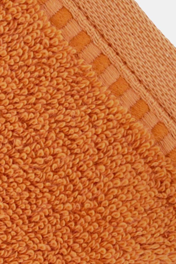 Mit TENCEL™: Handtuch-Serie aus Frottee, CARROT, detail image number 2
