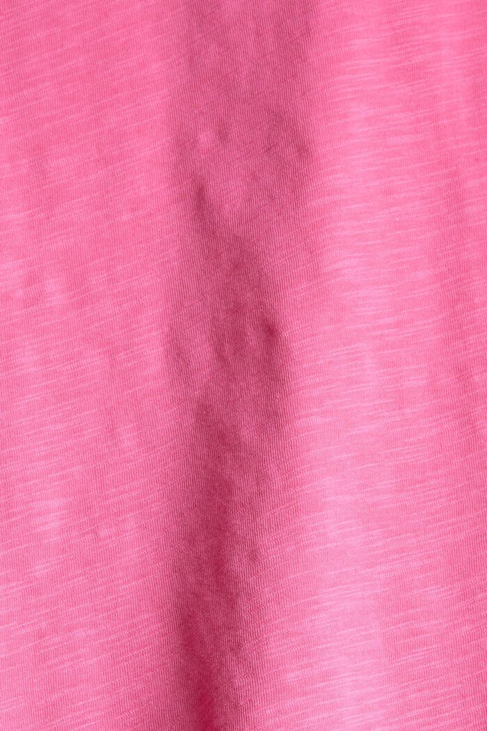 T-Shirt aus 100% Organic Cotton, PINK, detail image number 4