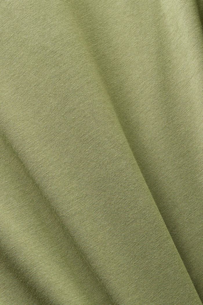Poloshirt mit Space-Dye-Kragen, LIGHT KHAKI, detail image number 5