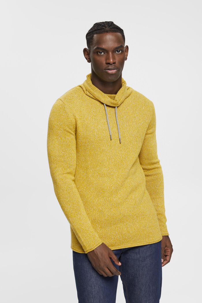 Sweaters Regular Fit, DUSTY YELLOW, detail image number 0
