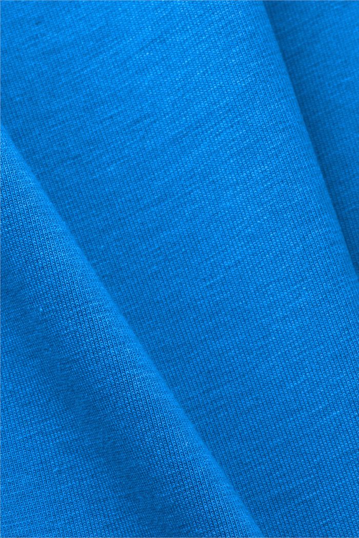T-Shirt mit Vintage-Logo, BRIGHT BLUE, detail image number 4