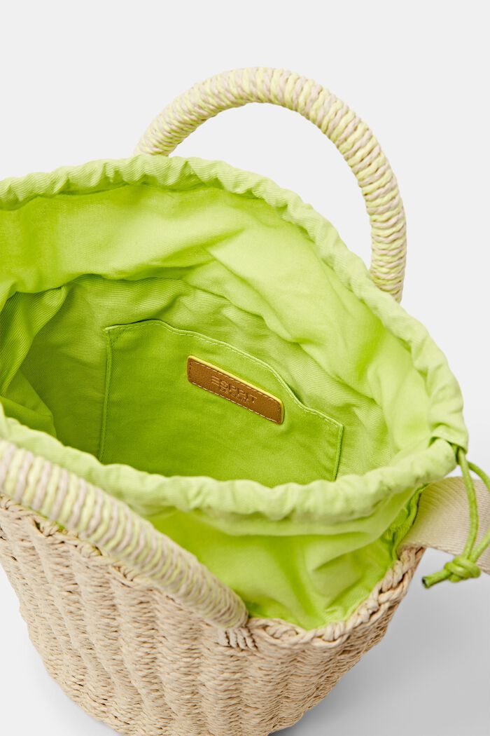 Bucket Bag mit Henkeln, LIGHT BEIGE, detail image number 1