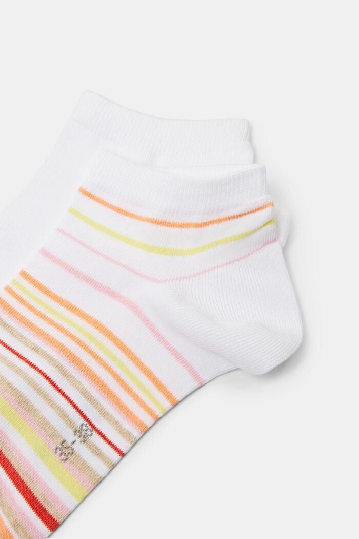 2er-Set Socken aus Bio-Baumwolle, ROSE/WHITE, detail image number 2