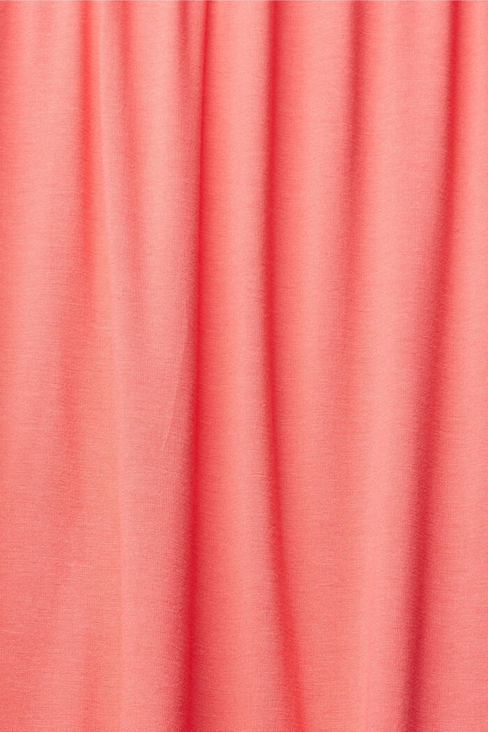 Midikleid aus Jersey, LENZING™ ECOVERO™, CORAL RED, detail image number 1