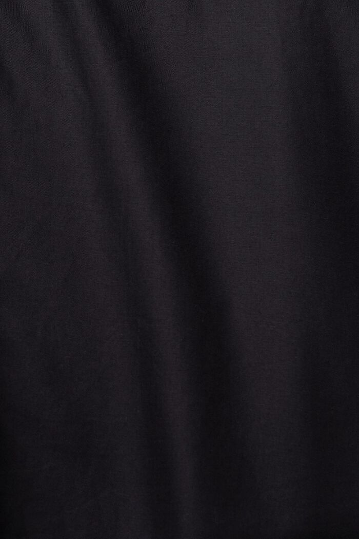 Bluse mit V-Ausschnitt, BLACK, detail image number 5
