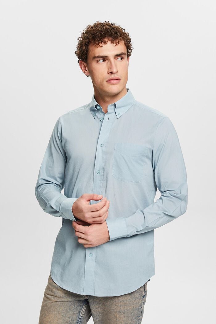 Button-Down-Hemd, LIGHT BLUE, detail image number 0