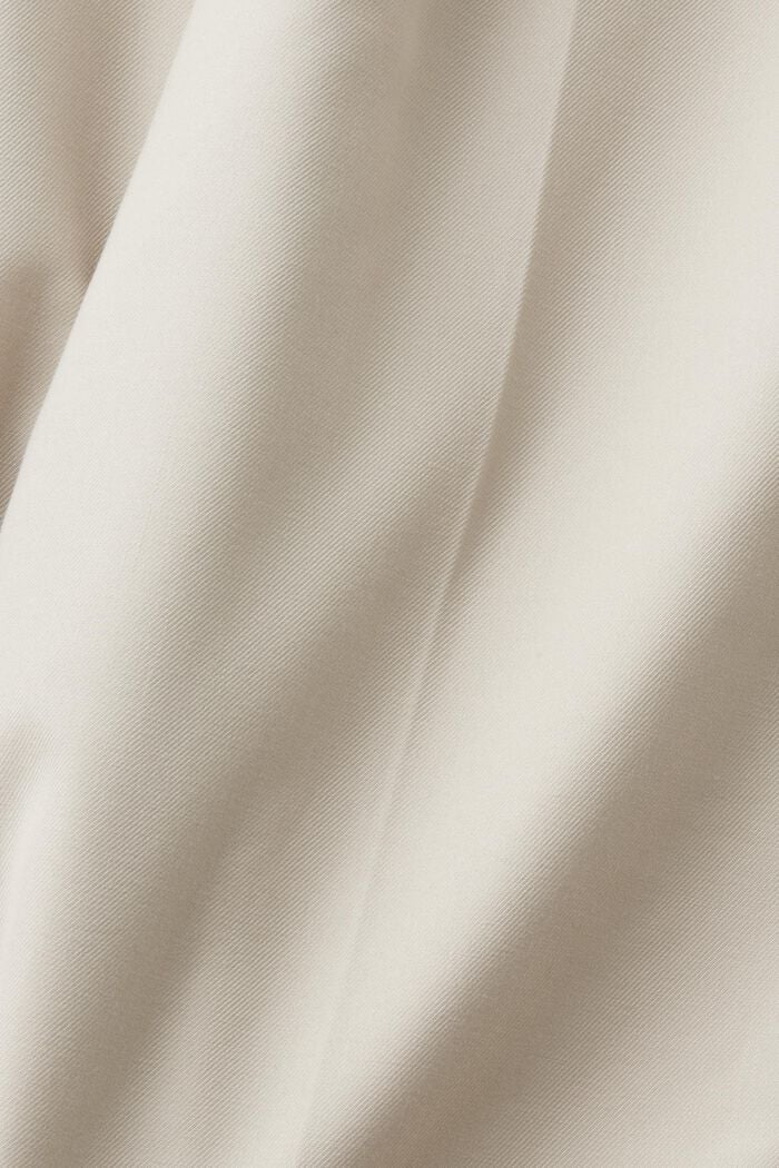 High-Rise-Hose mit weitem Bein, LIGHT TAUPE, detail image number 6