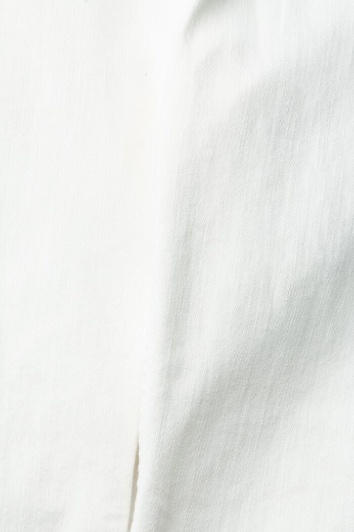 Hose aus Baumwoll-Stretch, OFF WHITE, detail image number 4