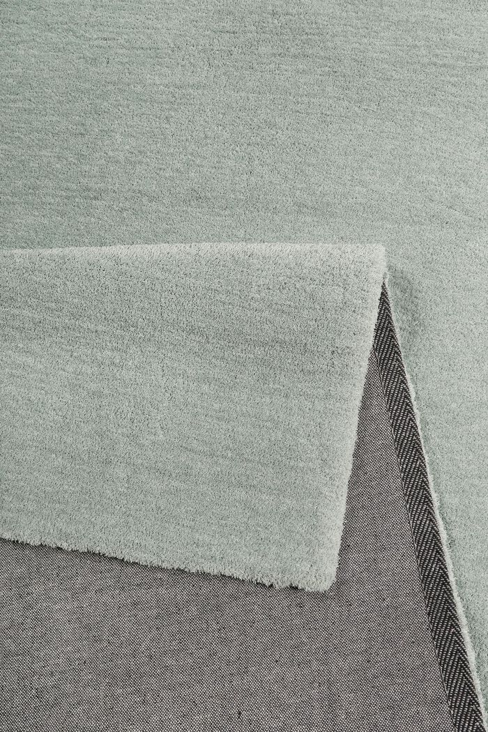 Hochflor-Teppich in vielen Trendfarben, LIGHT GREEN, detail image number 2