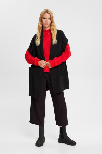 Poncho, BLACK, overview
