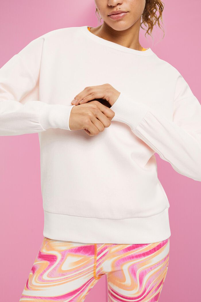 Sweatshirt mit atmungsaktivem Einsatz, PASTEL PINK, detail image number 2