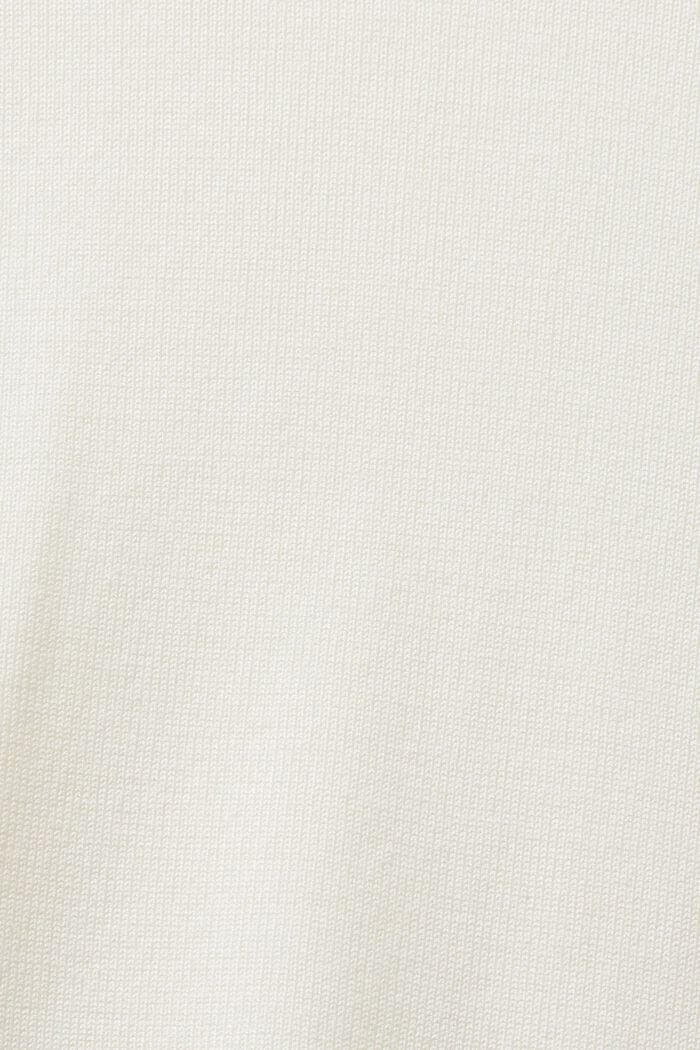Langärmeliger Rollkragenpullover, OFF WHITE, detail image number 6