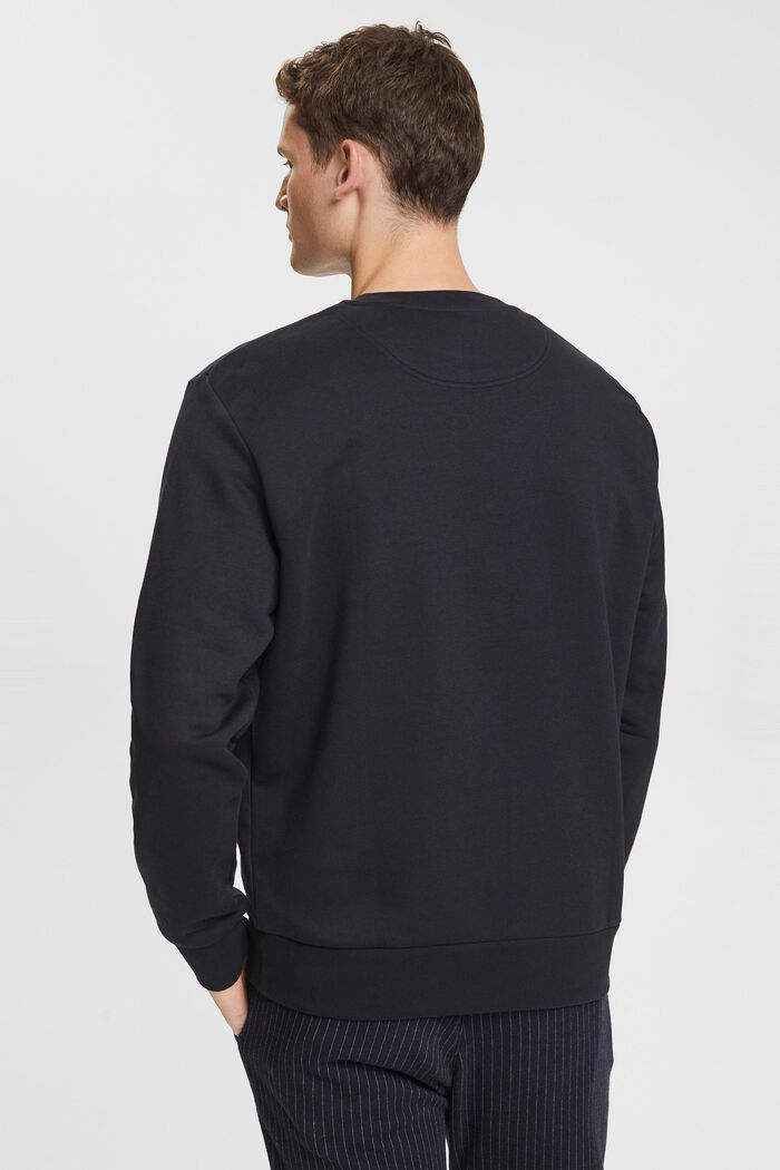 Sweatshirt mit Chest-Print, BLACK, detail image number 3