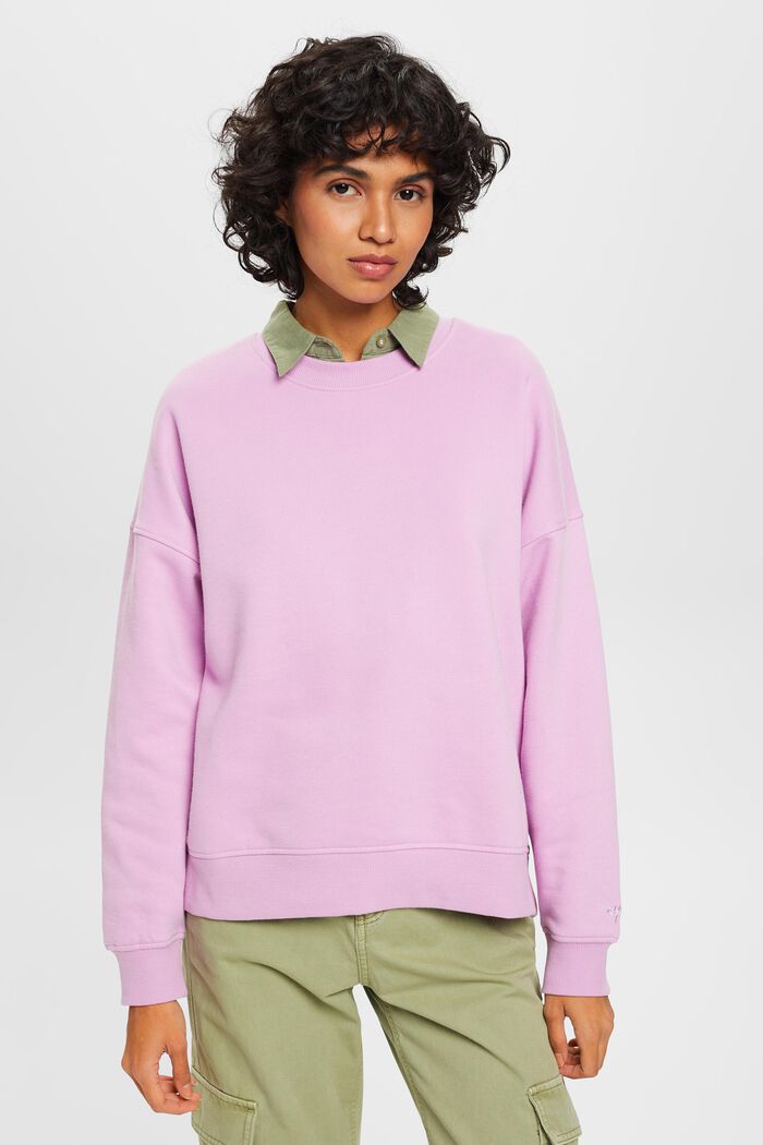 Oversized-Sweatshirt, LILAC, detail image number 0