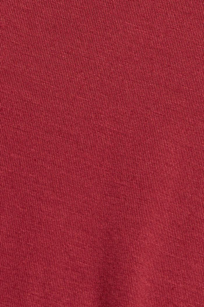 Jersey-Pyjama aus LENZING™ ECOVERO™, CHERRY RED, detail image number 4