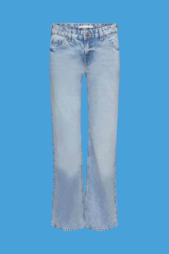 Ausgestellte Retro-Jeans mit mittelhohem Bund, BLUE MEDIUM WASHED, detail image number 6