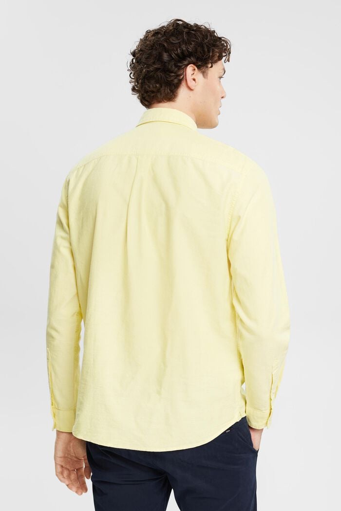 Button-Down-Hemd, BRIGHT YELLOW, detail image number 3