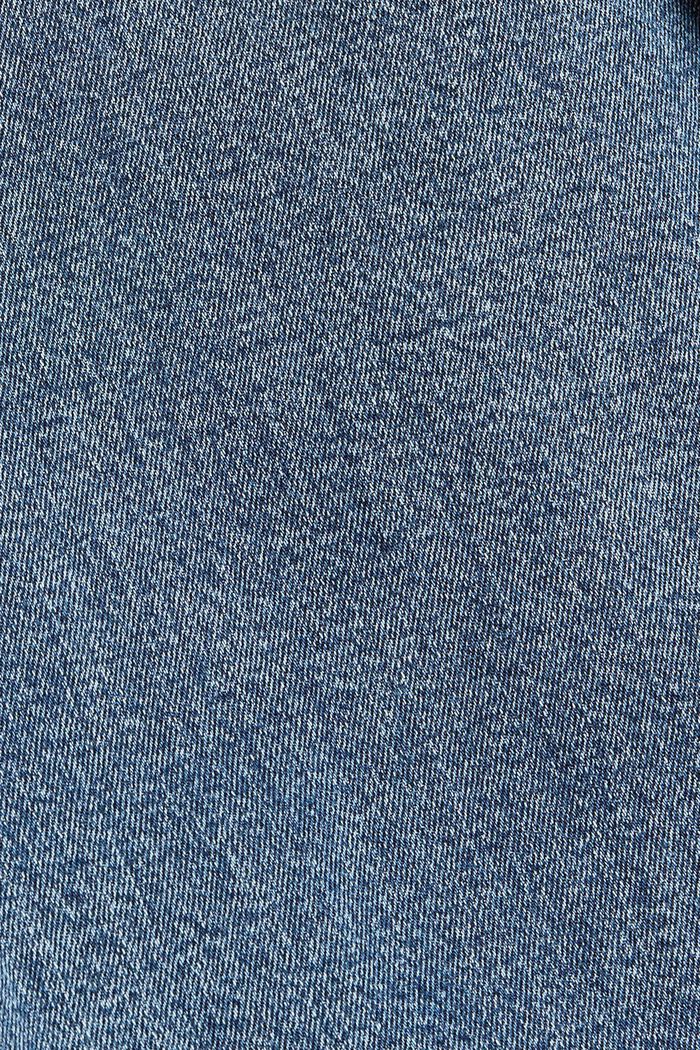 Weite Selvedge-Jeans aus Organic Cotton, BLUE DARK WASHED, detail image number 4
