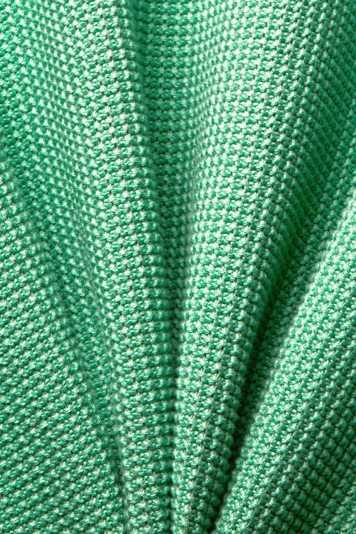 Sweater aus 100% Baunwollen, GREEN, detail image number 5