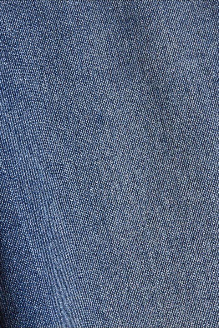 Stretch-Jeans im Used-Look, BLUE MEDIUM WASHED, detail image number 4