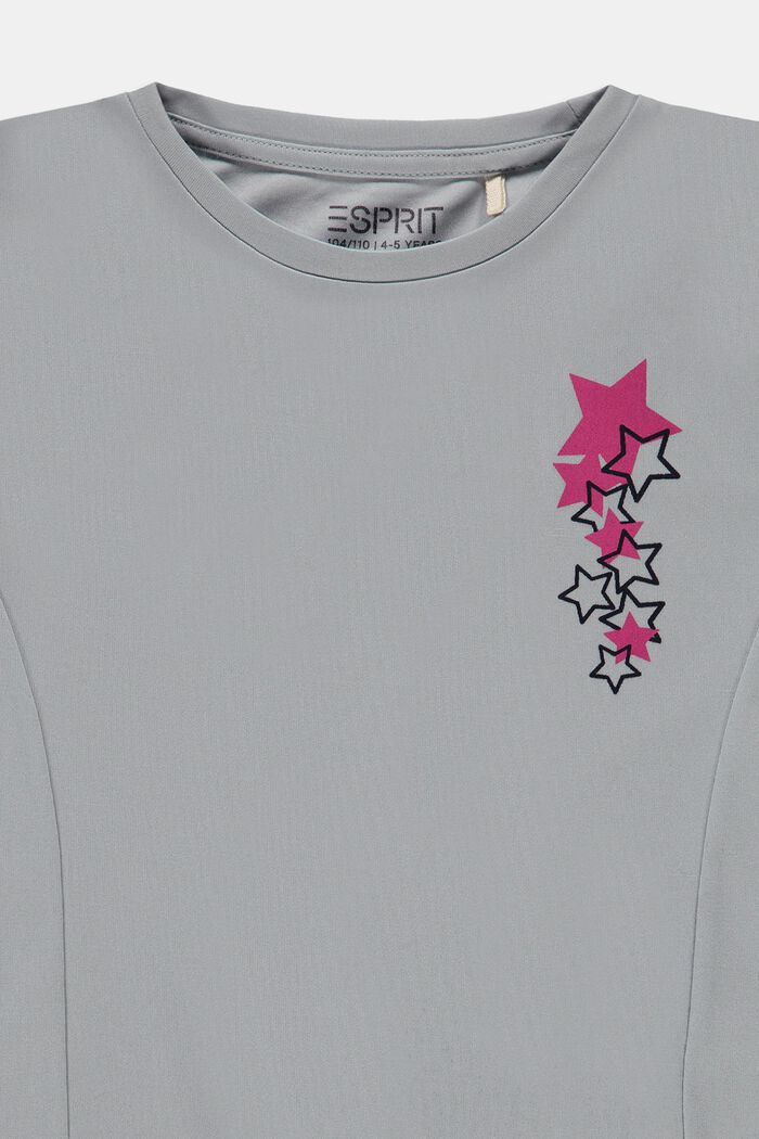 T-Shirt mit Print, PASTEL GREY, detail image number 2