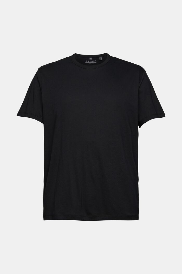 Mit TENCEL™: Oversize T-Shirt, BLACK, detail image number 5