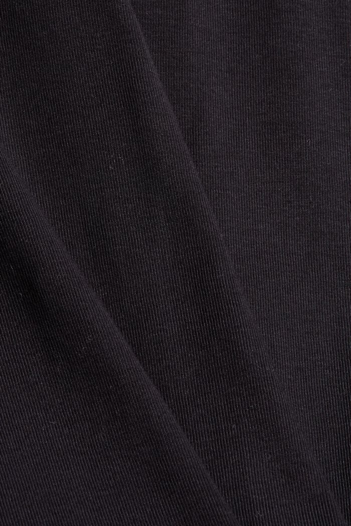 Jerseykleid aus 100% Organic Cotton, BLACK, detail image number 4