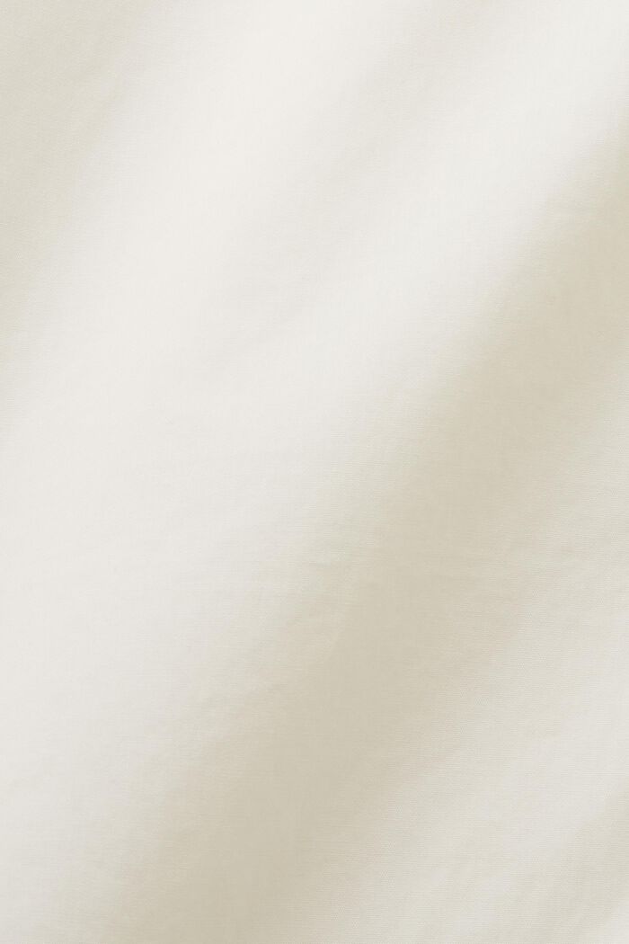 Hemdblusenkleid in Mini-Länge, 100 % Baumwolle, OFF WHITE, detail image number 5