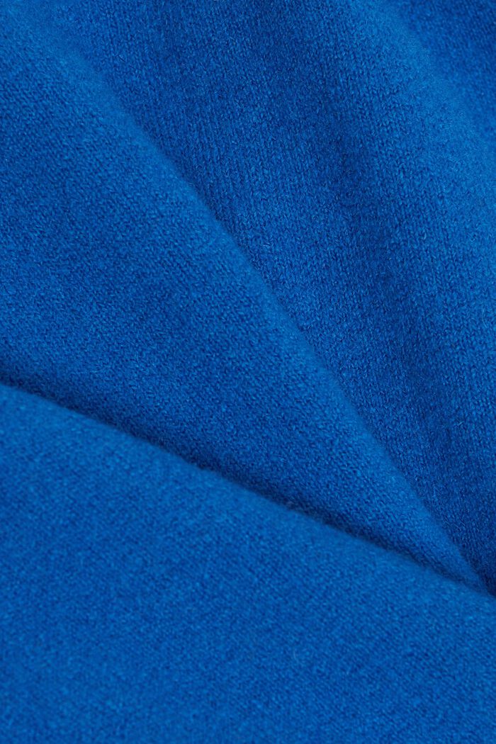 Mini-Strickkleid, BRIGHT BLUE, detail image number 7