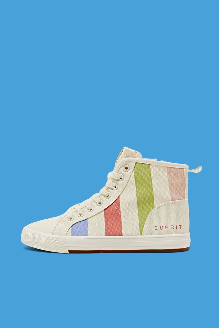 High Top Sneakers mit Streifen, MULTICOLOUR, detail image number 0