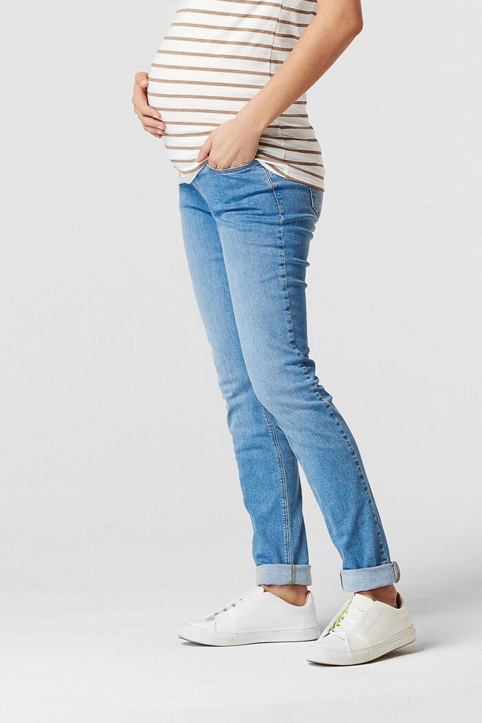 Women Unterteile | Stretch-Jeans mit Überbauchbund - HT25425