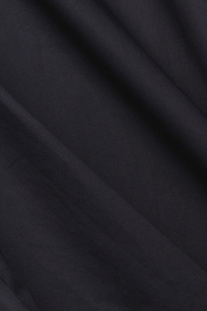 Nachhaltiges Baumwollhemd, BLACK, detail image number 5