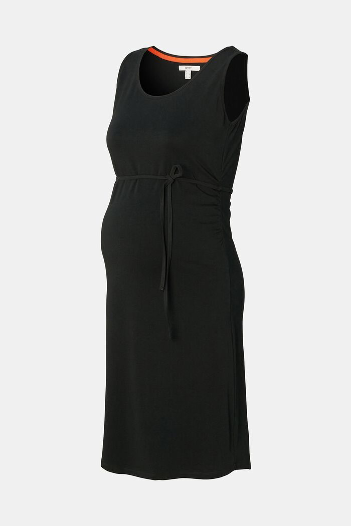 MATERNITY Ärmelloses Kleid, DEEP BLACK, detail image number 4