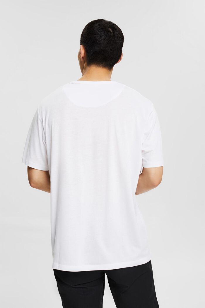 Mit TENCEL™: Oversize T-Shirt, WHITE, detail image number 3