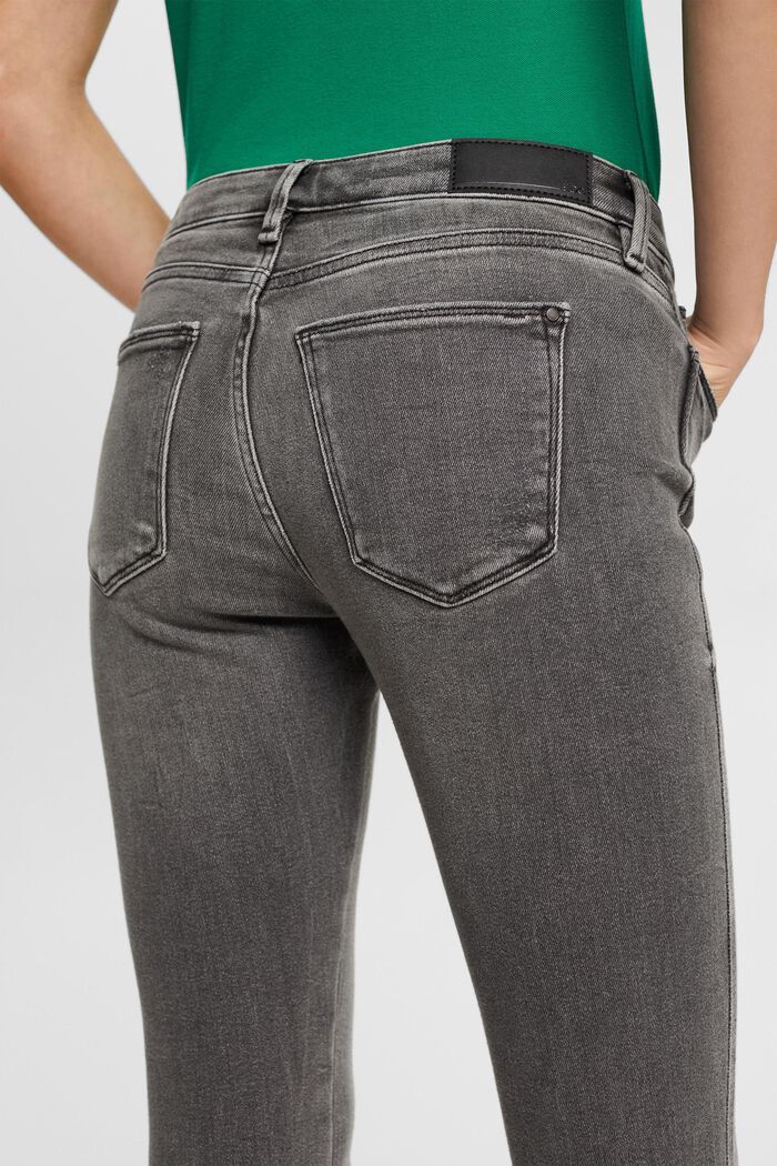 Elastische Slim-Fit Jeans, GREY MEDIUM WASHED, detail image number 5
