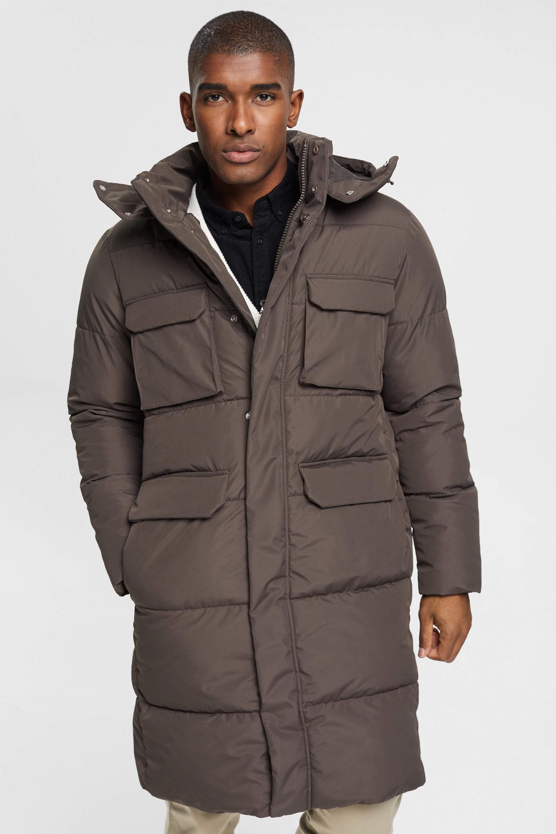 und wattierte Jacken Esprit Collection Winterjacke für Herren Herren Bekleidung Jacken Daunen 