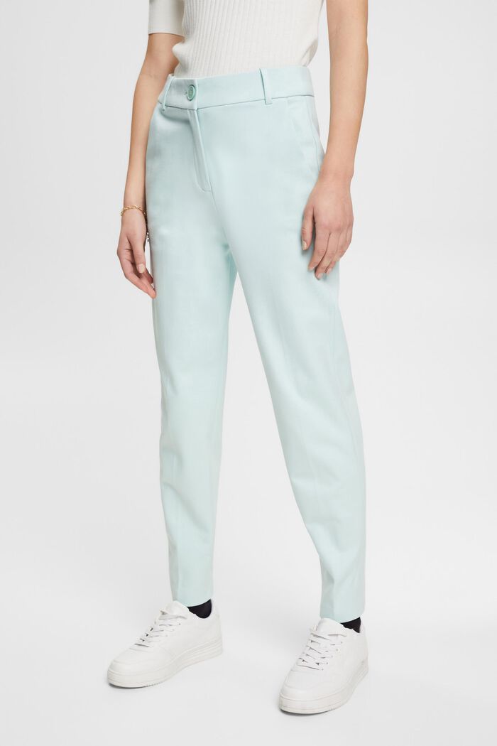 SPORTY PUNTO Mix & Match Tapered Pants, LIGHT AQUA GREEN, detail image number 0