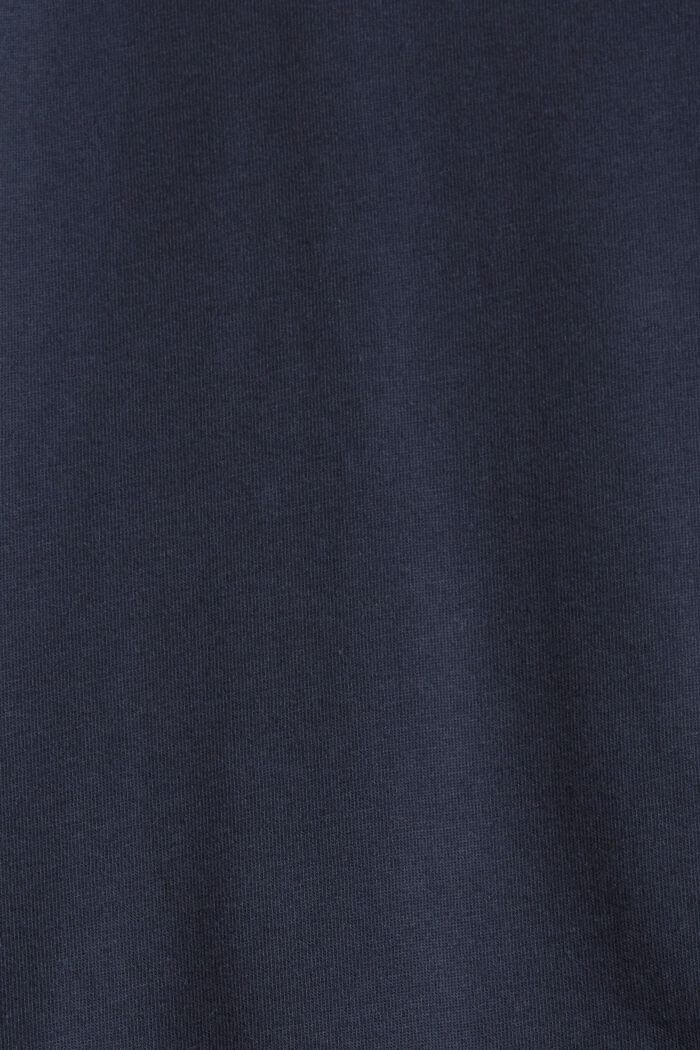 Jersey-T-Shirt mit Print, 100% Bio-Baumwolle, NAVY, detail image number 5