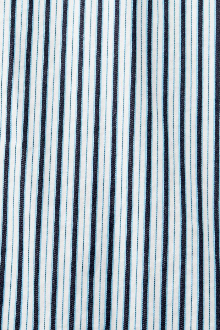Hemd mit Streifen, 100% Baumwolle, ICE 2, detail image number 4