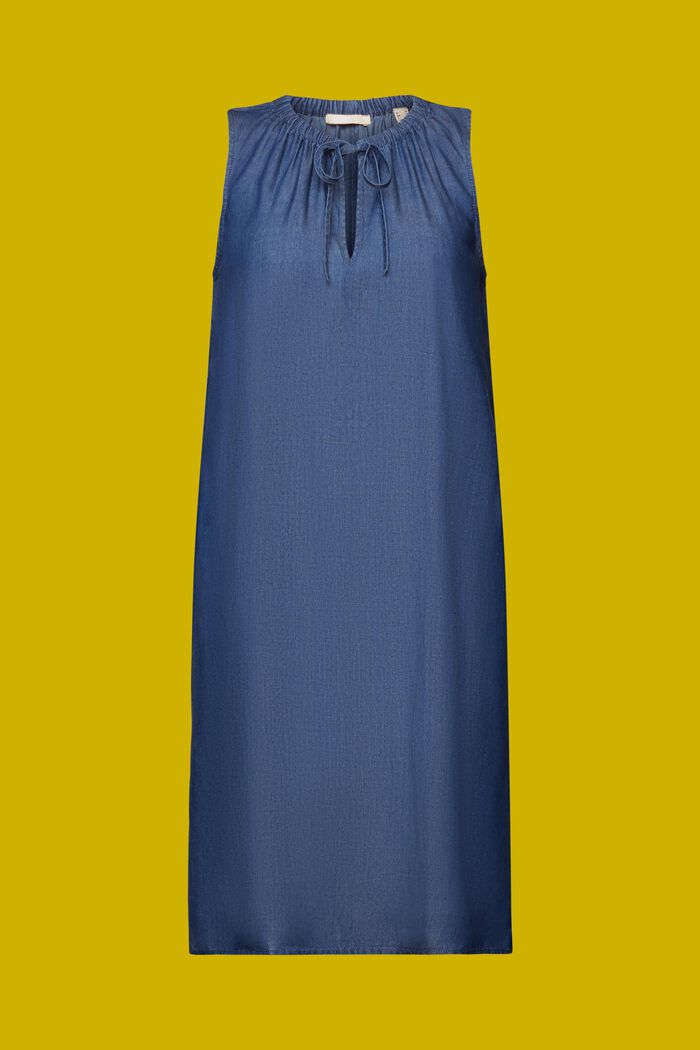Dresses light woven, BLUE DARK WASHED, detail image number 5