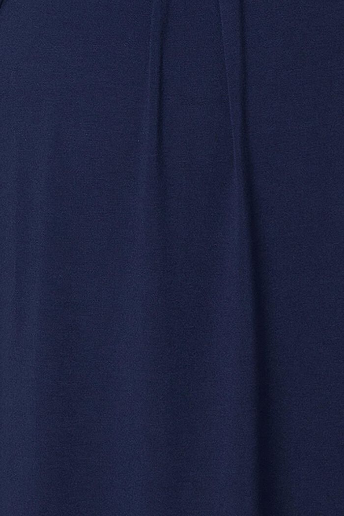 MATERNITY Kleid aus Jersey mit V-Ausschnitt, DARK NAVY, detail image number 4