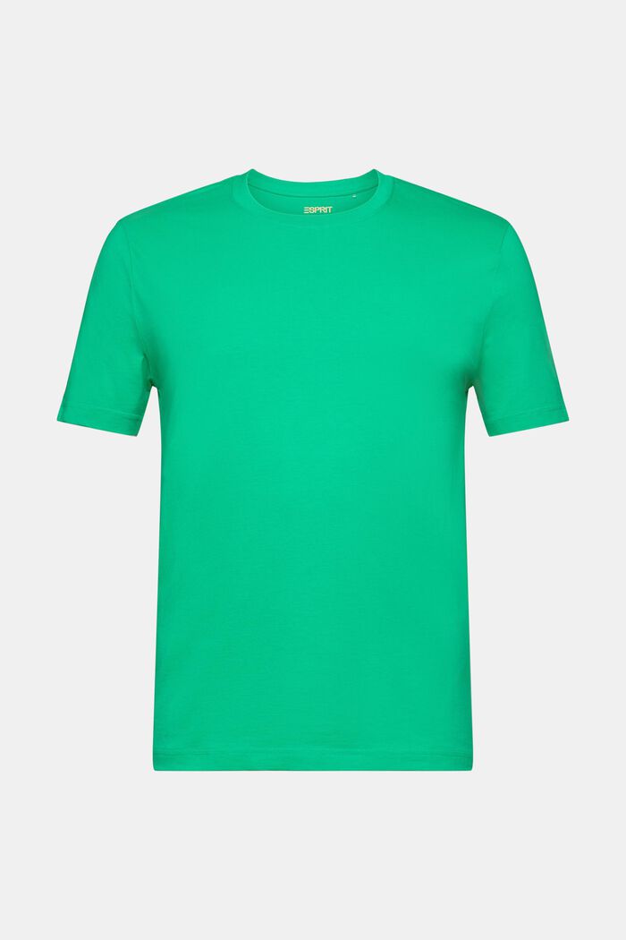 T-Shirt aus Bio-Baumwoll-Jersey, GREEN, detail image number 6